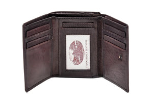 Tinnakeenly leather wallet with coin purse